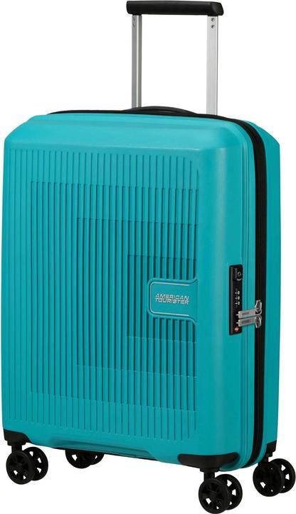 Produktbild American Tourister Reisekoffer Aerostep 36 L, Turquoise Tonic (36 l, Handgepäck (bis 50l))