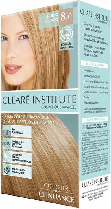 Actual product image Clearé Institute Colour Clinuance 8.0 Light Blonde (Nº 8.0-rubio claro)