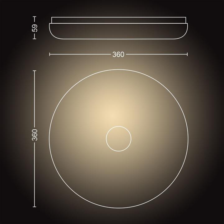 Produktbild Philips Hue Struana Basis BT (2400 lm)