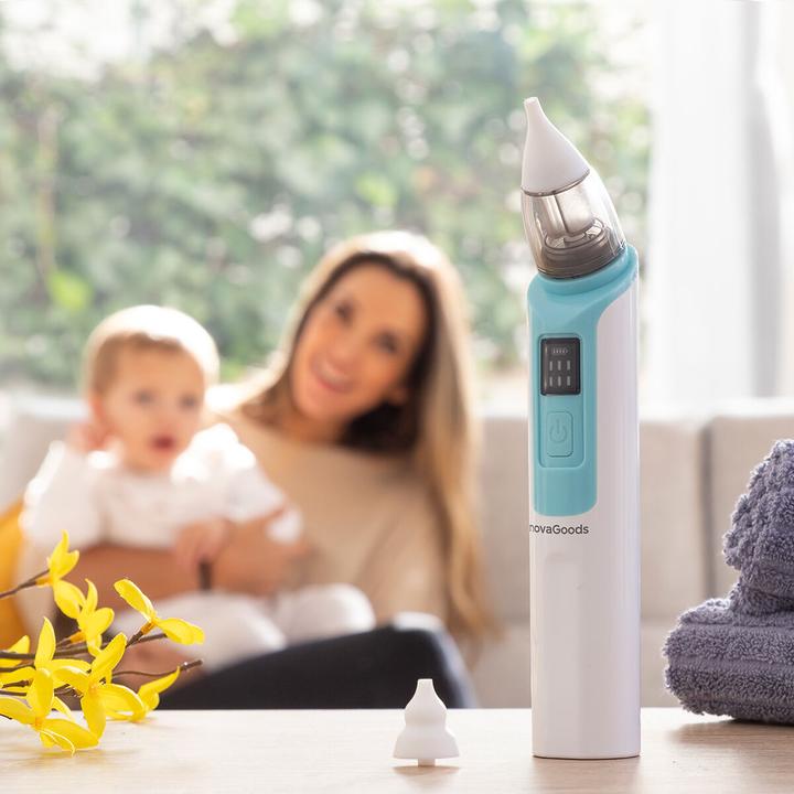 Immagine prodotto InnovaGoods Aspiratore nasale ricaricabile per bambini Nizi