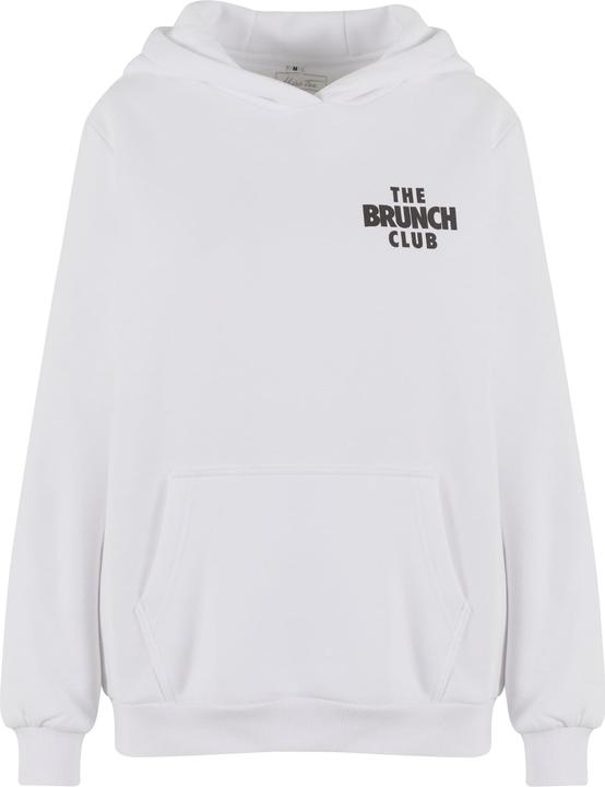 Miss Tee The Brunch Club Ladies Fluffy Hoody - 182021