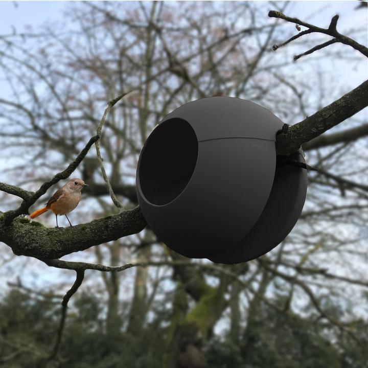 Immagine prodotto Rephorm Mangiatoia per uccelli Birdball Ø 30 cm - Grafite