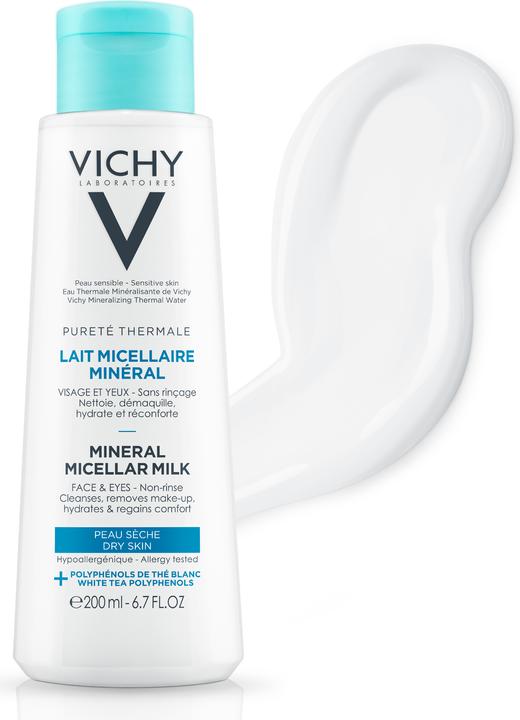 Immagine prodotto Vichy Pureté Thermale Minéral Latte detergente micellare (Lozione detergente, 200 ml)