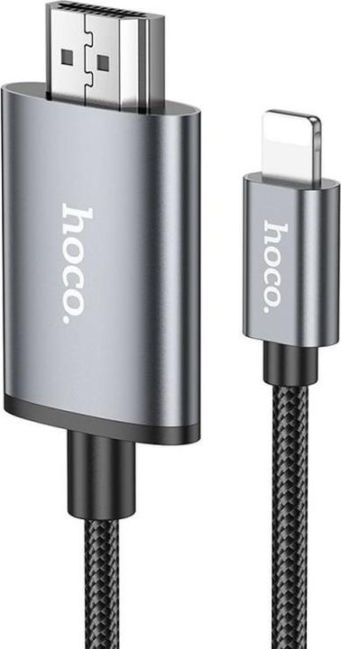 Immagine prodotto Hoco Lightning to HDMI Video Kabel UA27, 2m, Grau