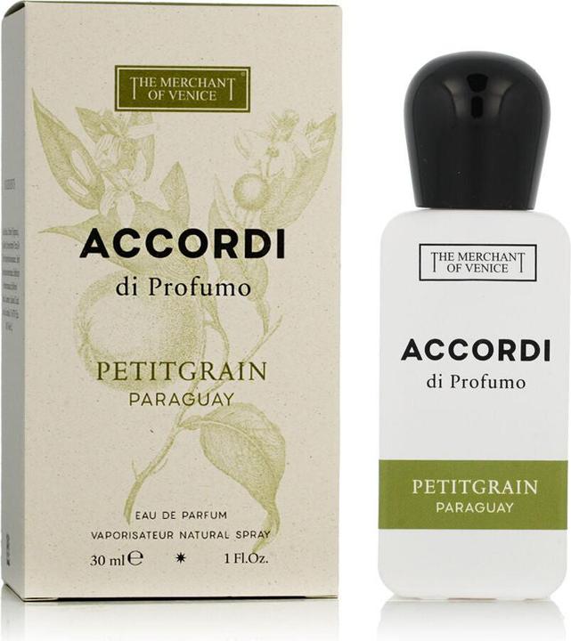 Actual product image The Merchant of Venice Accordi Di Profumo Petitgrain Paraguay Eau De Parfum 30ml (Eau de parfum, 30 ml)