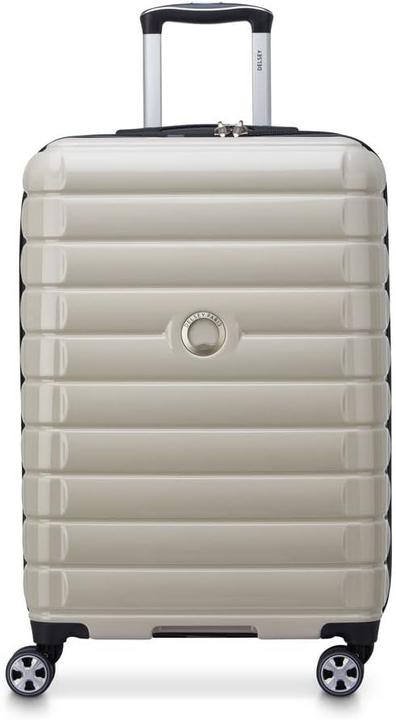 Delsey Shadow 5.0 Expandable 66 cm Suitcase, Ivory (72 l)