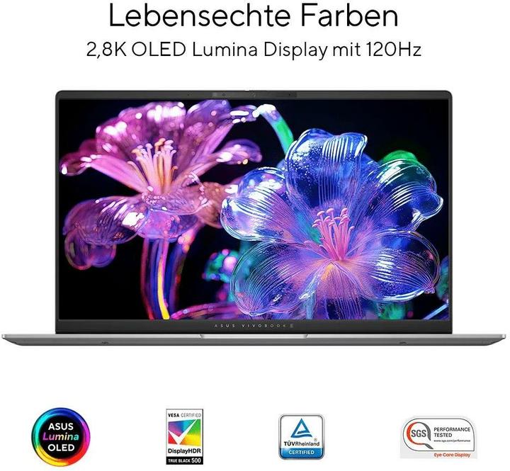 Actual product image ASUS Vivobook S 15 OLED (15.60", Snapdragon X Elite X1E-78-100, 32 GB, 1000 GB, CH)