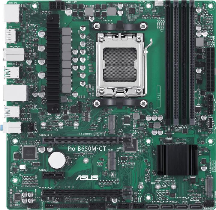 Immagine prodotto ASUS PRO B650M (AM5, AMD B650, mATX)