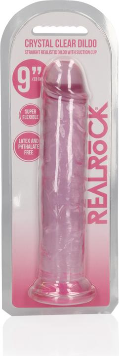 Produktbild RealRock Straight Realistic Dildo with Suction Cup - 9" / 23