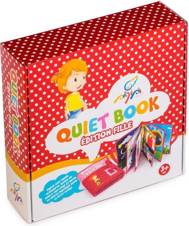 Produktbild Piqipi Quiet Book Stoffbuch Girl Edition (Multilingual)