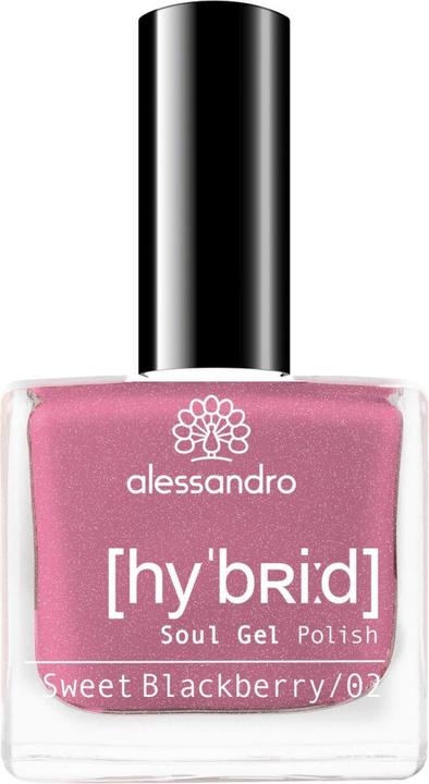 Immagine prodotto Alessandro Smalto in gel Hybrid Soul Sweet Blackberry (Mora dolce, Smalto per unghie effetto gel)