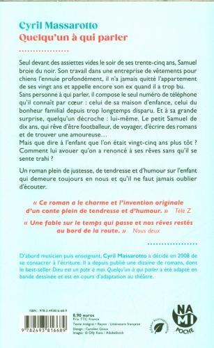 Immagine prodotto Quelqu'un à qui parler (Francese, Massarotto Cirillo, 2024)