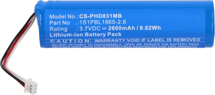 Produktbild AccuCell Akku Philips Avent SCD833, SCD835, SCD843, SCD845, 1S1PBL1865-2.6