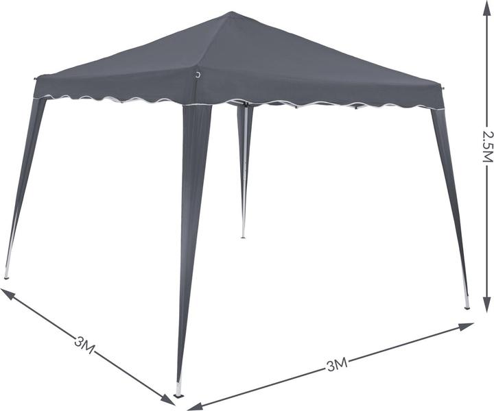 Actual product image Casaria Pavilion pop-up (300 cm, 300 cm)
