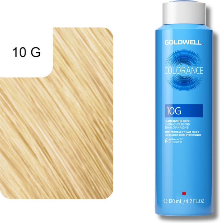 Produktbild Goldwell COLORANCE demi-permanent hair color #10G 120 ml (10G champagne blonde)