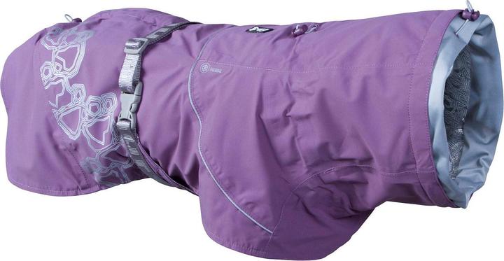 Actual product image Hurtta Drizzle Coat currant Gr.60 purple (60, Dog coat)