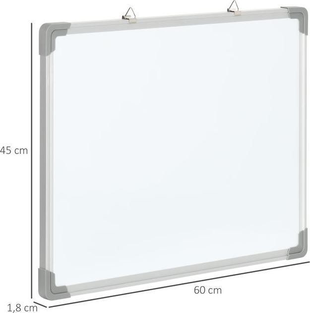 Image du produit Swisshandel24 Tableau blanc magnétique Tableau magnétique avec 4 marqueurs 1 gomme 10 chevalets magnétiques