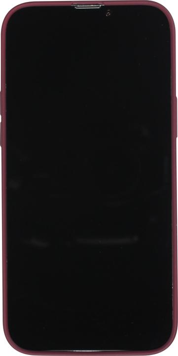 Actual product image PhoneLook Soft shell silicone cover with MagSafe and camera protection Bordeaux (Apple iPhone 13 Pro)