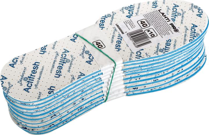 Produktbild Lahti Pro Antibacterial shoe insoles, 10 pairs, "46", lahti