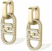 Actual product image Liu Jo Gold-Plated Dangle Earrings Lj2810