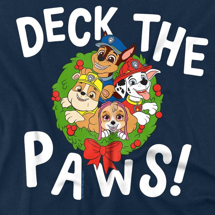 Produktbild Paw Patrol Deck The Paws TShirt weihnachtliches Design (XXL)