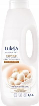 Immagine prodotto Luksja Creamy & Soft Cotton & Pro-Vitamin B5 Bath Liquid, 1500 Ml (1500 ml)