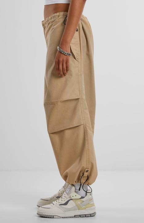 Actual product image Urban Classics Ladies Cotton Parachute Pants (M)