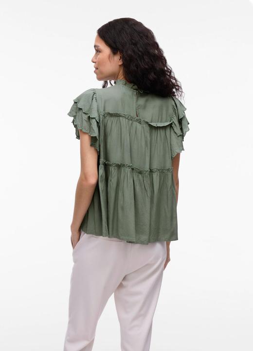 Actual product image Vila VIPRETA Stehkragen Oberteil mit angeschnittenen Ärmeln (40)