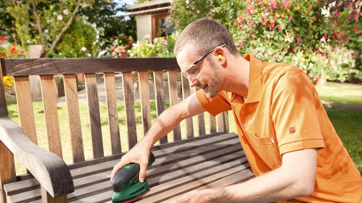 Actual product image Bosch Home & Garden PSM 18 LI / without battery (Multi sanders)