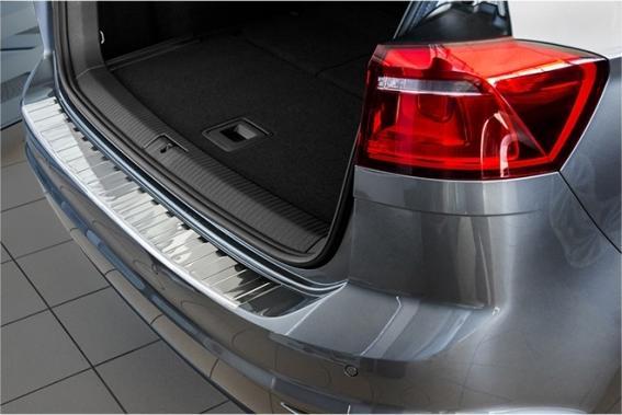 Produktbild Avisa Edelstahl Ladekantenschutz für VW Golf Sportsvan ab 2014 bis heute (Heck)
