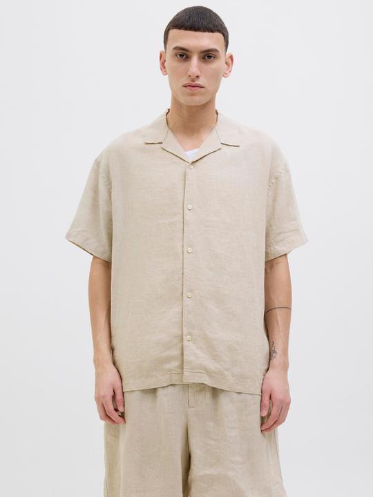 Actual product image Jack & Jones Jprcclawrence Linen Resort S/S Shirt Ln (XL)