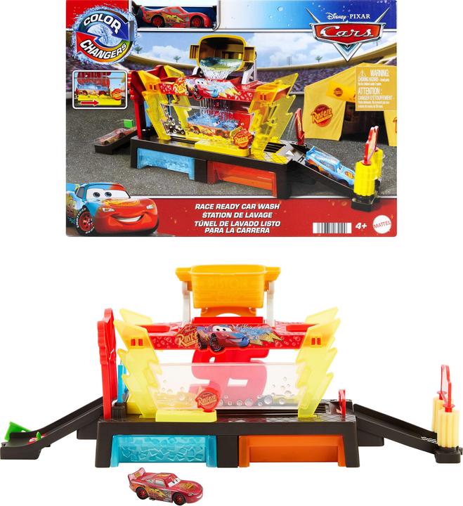 Image du produit Disney Pixar Cars Color Changers Lightning McQueen Autowaschanlage