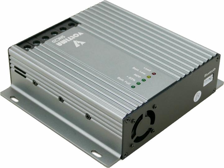 Actual product image Voltima SCN20 MPPT Solar Charge Controller 12V/24V 240Wp/480Wp 50V 20A