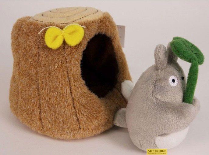 Actual product image MON VOISIN TOTORO - Totoro Tree Trunk - Peluche 10cm (12 cm)