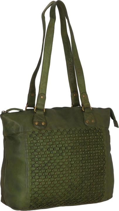 Produktbild Greenland Nature Femi & Nine Schultertasche Leder 35 cm