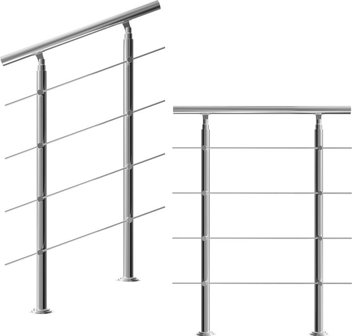 Actual product image Monzana Stair railing (1 pcs.)
