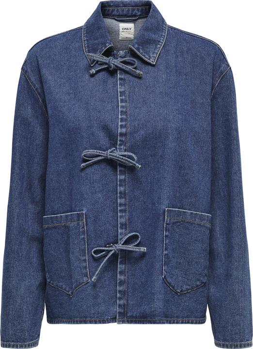 Only Fly-Away Kragen Jeansjacke Jeansjacke
