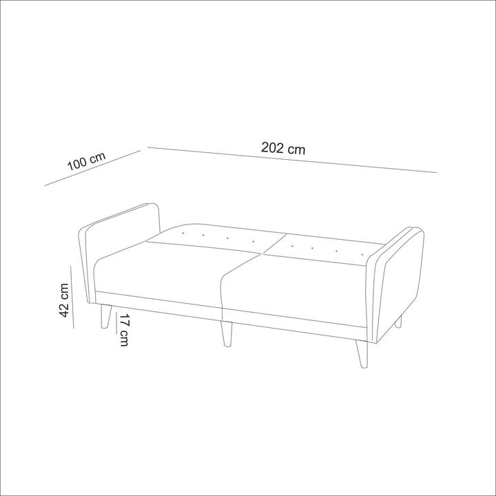 Produktbild Atelier del Sofa Melody (3-Sitzer)