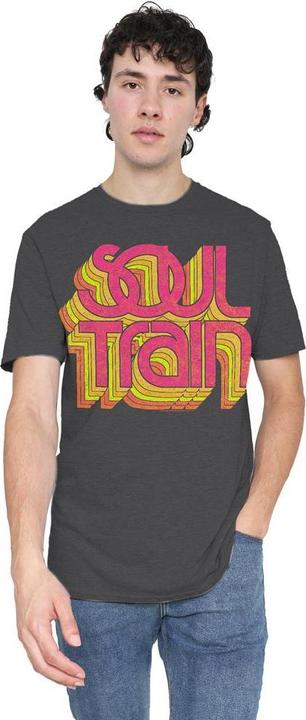 Actual product image Bet Unisex Adult Soul Train Vibing Logo T-Shirt (3XL)