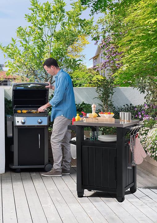 Actual product image Keter BBQ Side Table Unity