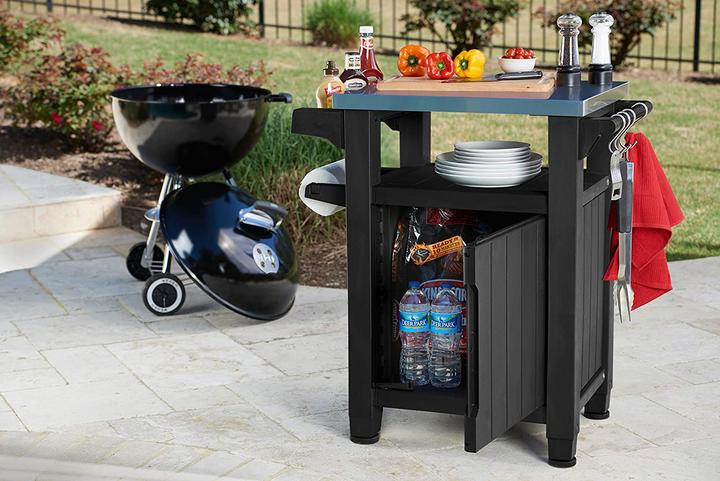 Actual product image Keter BBQ Side Table Unity