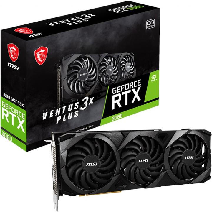 MSI GeForce RTX 3080 Ventus 3X Plus 10G OC LHR (10 GB)