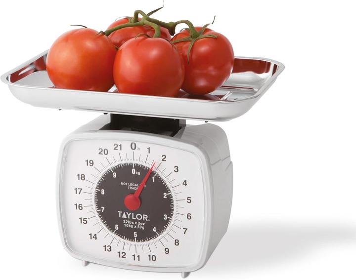 Immagine prodotto Taylor's Bilancia alimentare Taylor ad alta capacità, 10 kg, bianca