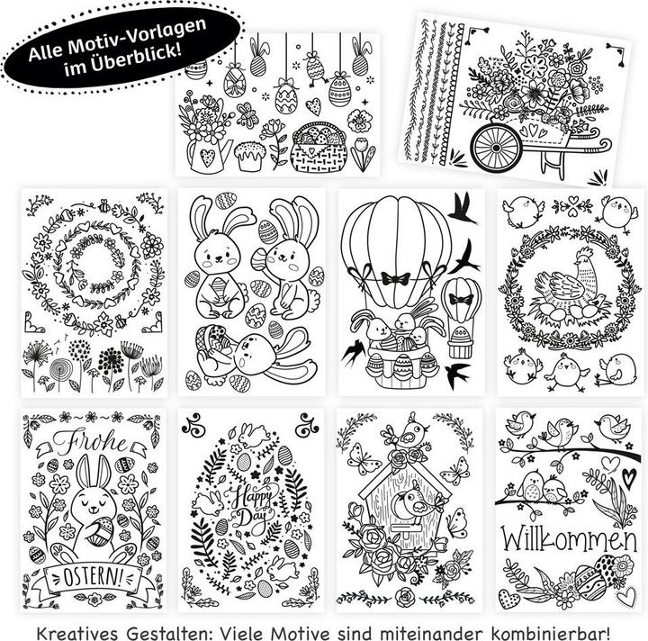 Actual product image Window Pictures Spring to Design Yourself