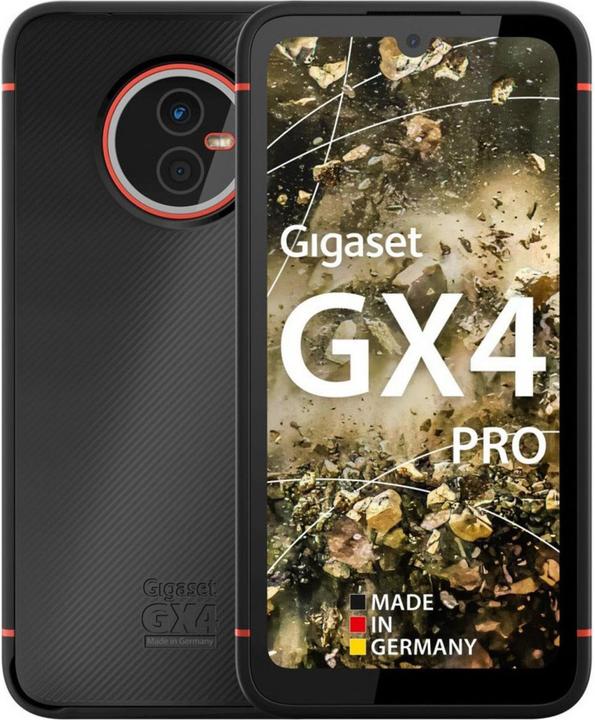 Gigaset GX4 PRO (128 Go, Noir, 6.10", Double SIM, 48 Mpx, 4G)