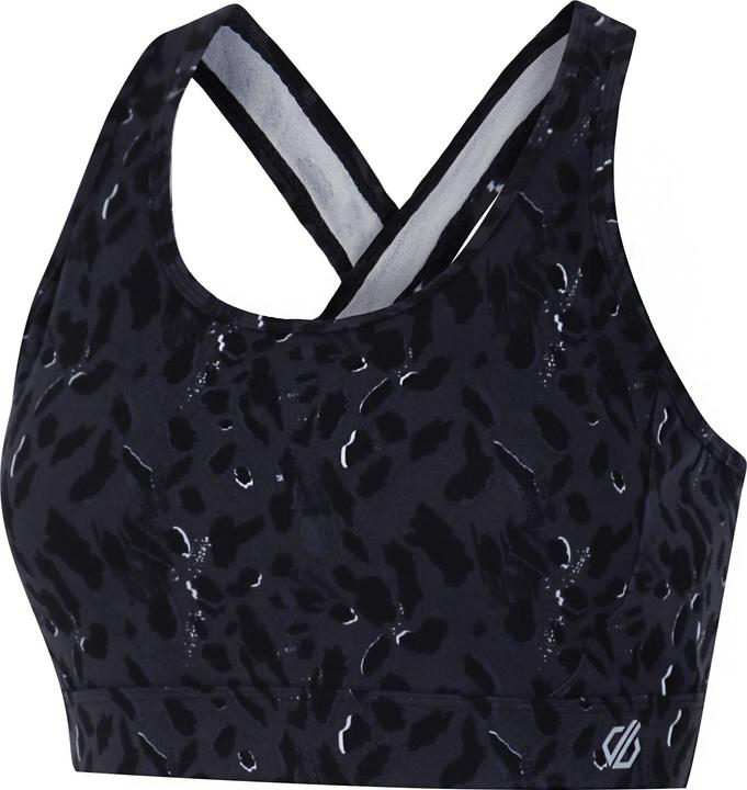 Actual product image Dare2b Womens/Ladies Swift II Animal Print Sports Bra (L)