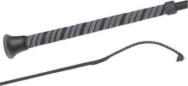 Produktbild Fleck Dressurgerte Economy – Nylon – Wickelgriff – PVC Knopf
