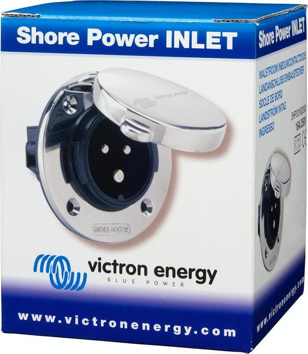 Produktbild Victron Energy Victron 32A Edelstahl Einbau-Steckdose Landstrom Boot Wohnmobil Yacht