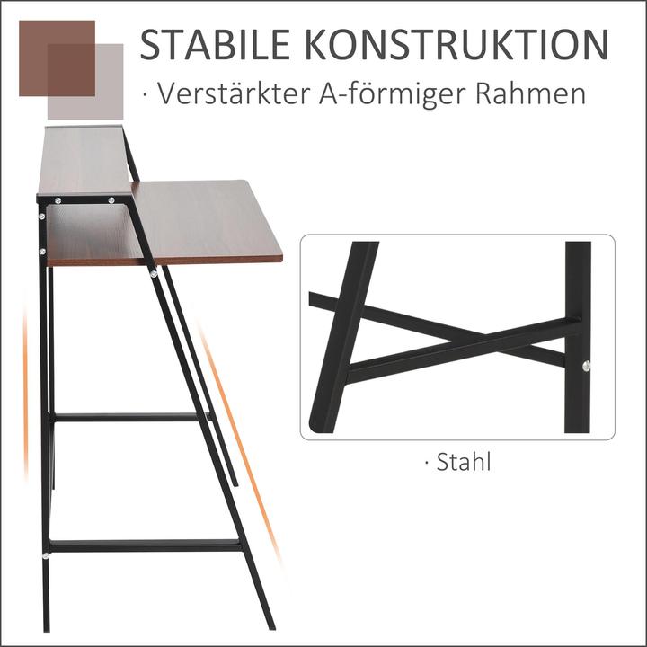 Actual product image Homcom Computer table (84 x 45 x 85 cm)