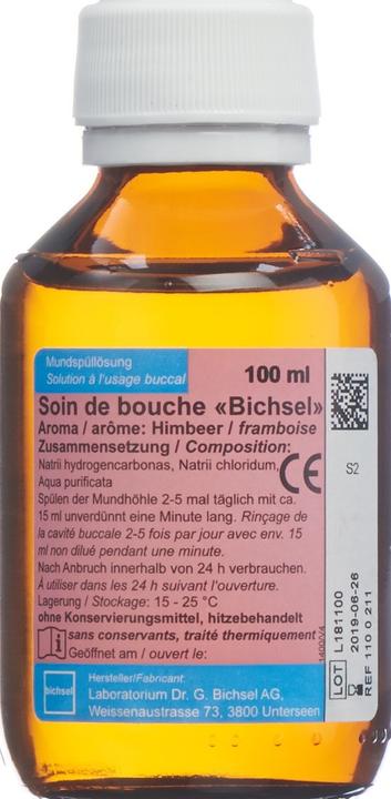 Produktbild Bichsel Himbeere steril (100 ml, Mundspülung)